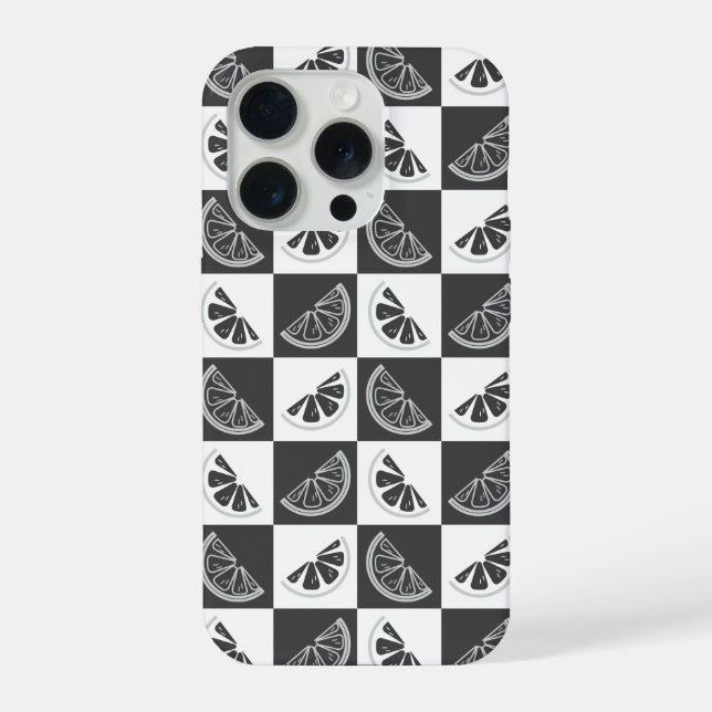 Funda para móvil iphone diseño citricos (Reverso )