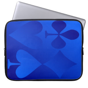 Funda para ordenador portátil de apuesta azul irla