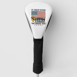 Funda Para Palo De Golf 1ª División de Caballería Fort Hood Camiseta Milit