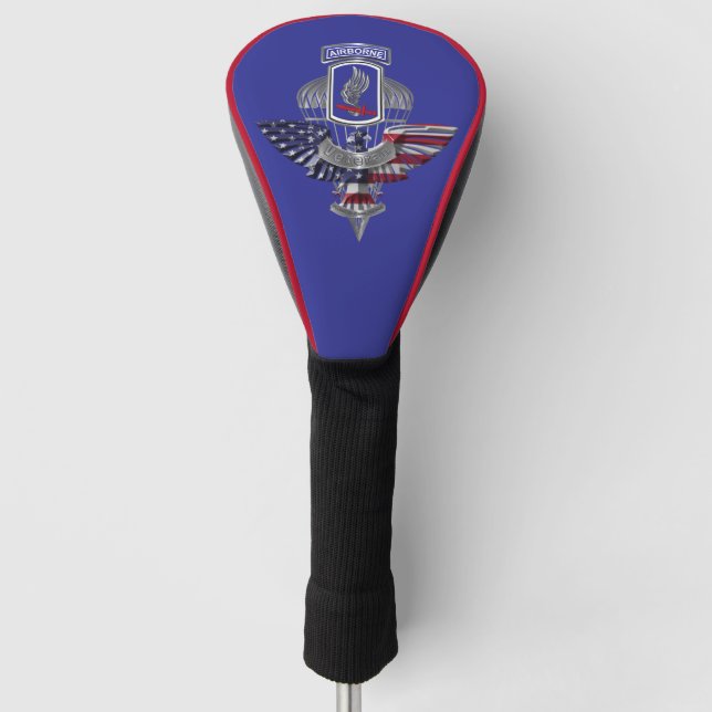 Funda Para Palo De Golf 173ª Brigada de Combate Aerotransportada "Águila" (Anverso)