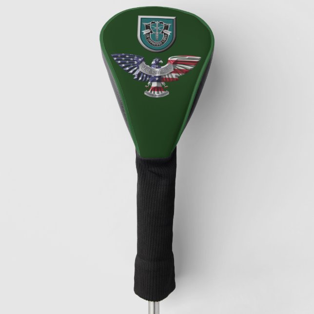 Funda Para Palo De Golf 19.º Veterano del Grupo de Fuerzas Especiales (Air (Anverso)
