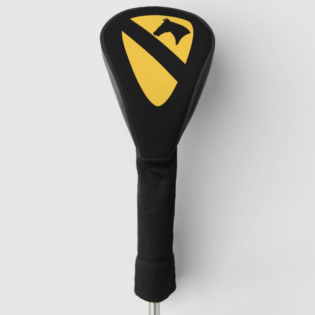 Funda Para Palo De Golf 1.ᵉʳ Parche Patriótico de la División de Caballerí (Anverso)