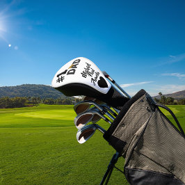 Funda Para Palo De Golf #1 Dad Love Personalized Golf Head Cover
