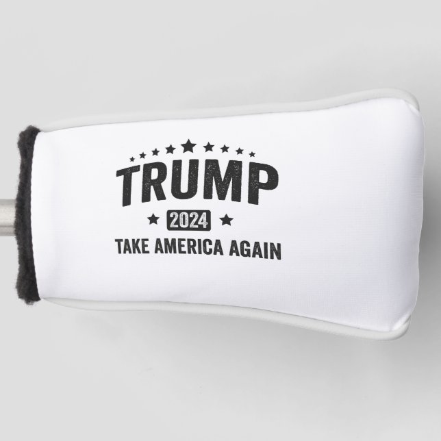 Funda Para Palo De Golf 2024 Trump vuelve a hacer patriotica a Estados Uni (Anverso)
