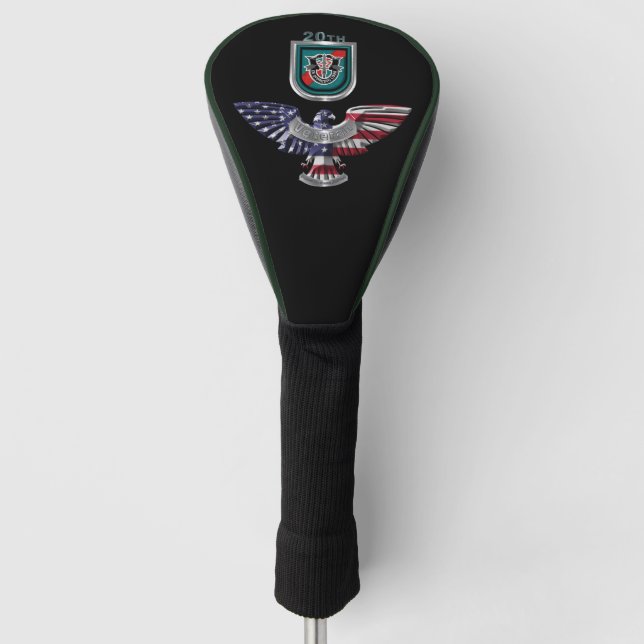Funda Para Palo De Golf 20.º Veterano del Grupo de Fuerzas Especiales (Air (Anverso)