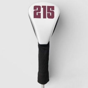 Funda Para Palo De Golf 215 Código de área de Philly