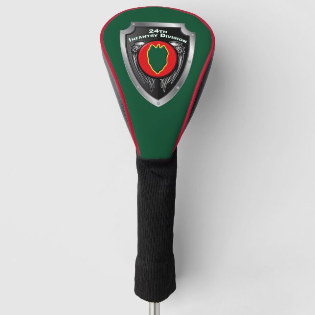 Funda Para Palo De Golf 24.º Escudo de la División de Infantería (Anverso)