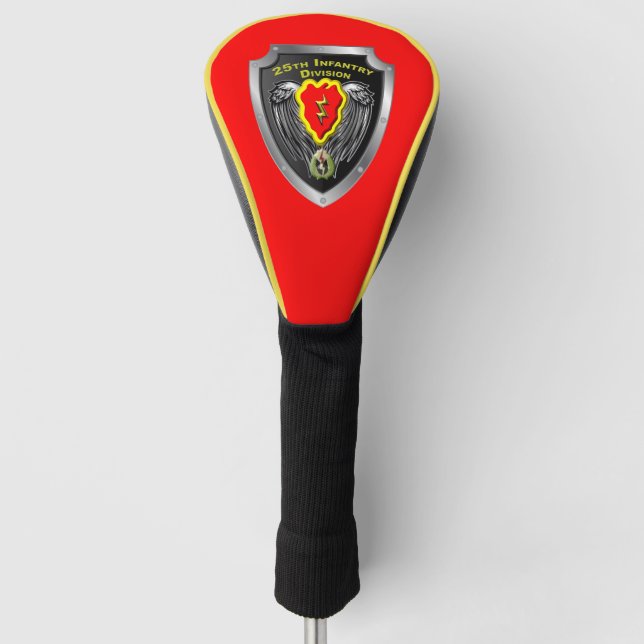 Funda Para Palo De Golf 25.ª División de Infantería Escudo "Relámpago Trop (Anverso)