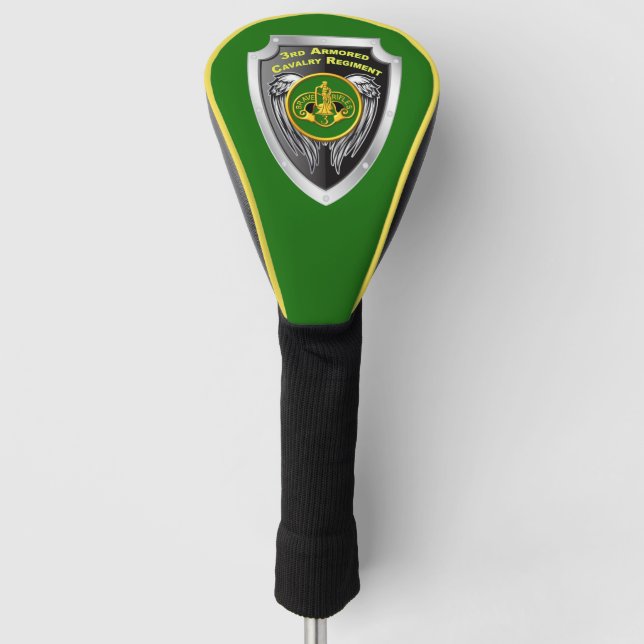 Funda Para Palo De Golf 3.ᵉʳ Escudo Veterano del Regimiento de Caballería  (Anverso)