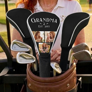 Funda Para Palo De Golf 3 Foto Abuela Est Año Nombre Personalizado Número