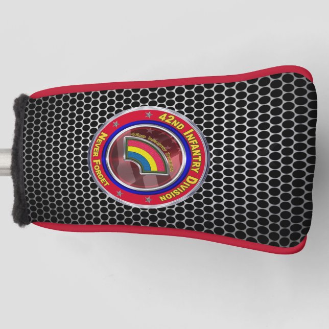 Funda Para Palo De Golf 42.ª División de Infantería "Nunca Olvidar" (Anverso)