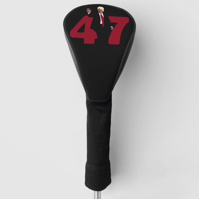 FUNDA PARA PALO DE GOLF 47 TRUMP 2024 (Anverso)