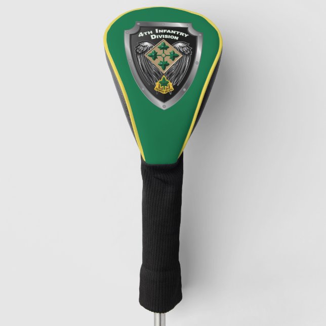 Funda Para Palo De Golf 4.ª División de Infantería: Escudo fiel y leal (Anverso)