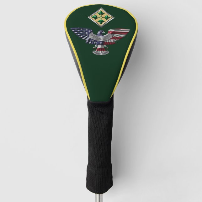 Funda Para Palo De Golf 4ta División de Infantería  (Anverso)