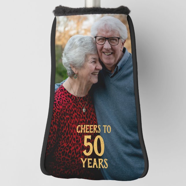 Funda Para Palo De Golf 50 Aniversario de la foto Portada de Golf (Girar 90)