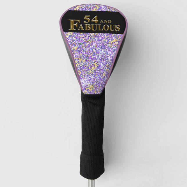 Funda Para Palo De Golf 54 cumpleaños (Anverso)