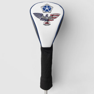 Funda Para Palo De Golf 5.º águila de los Cuerpos con parche