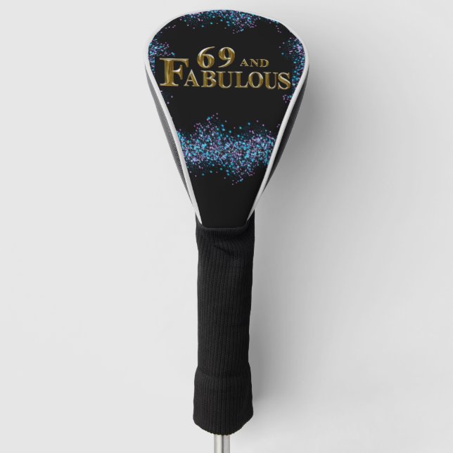 Funda Para Palo De Golf 69 cumpleaños (Anverso)