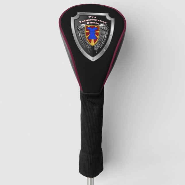Funda Para Palo De Golf 7.º Escudo Expedicionario de la Brigada de Transpo (Anverso)