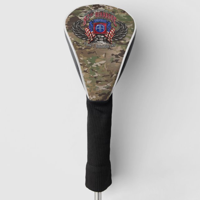 Funda Para Palo De Golf 82.º Ft Aéreo. Bragg Camo (Anverso)