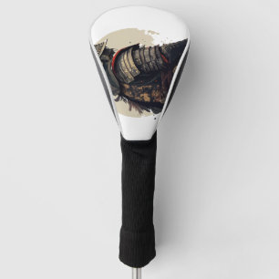 Funda Para Palo De Golf A detailed samurai illustration