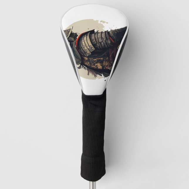 Funda Para Palo De Golf A detailed samurai illustration  (Anverso)