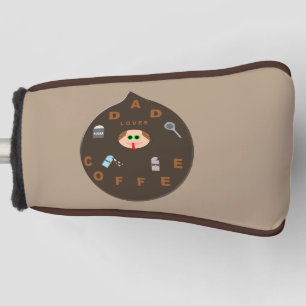 Funda Para Palo De Golf A Divertido Padre Monstruo Le Encanta La Tapa Del