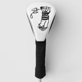 Funda Para Palo De Golf A Golfer in b-w