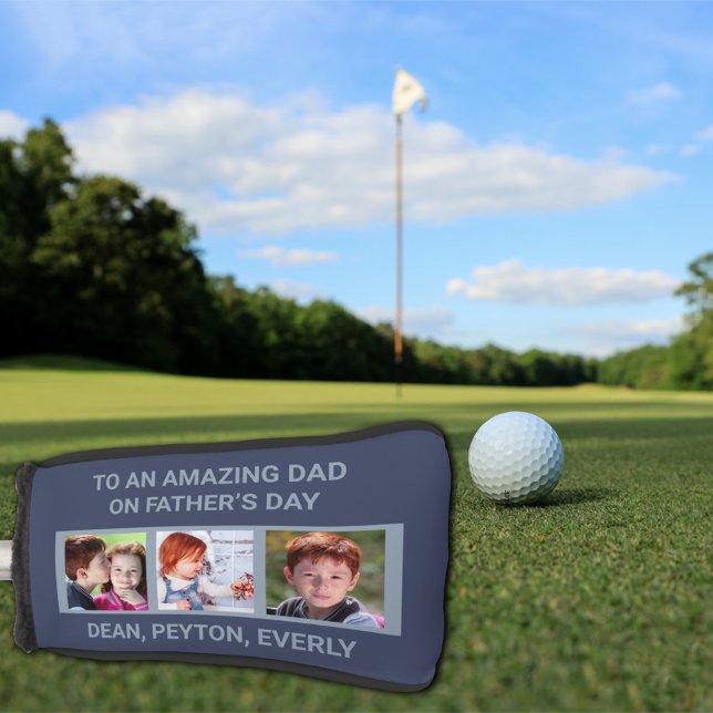 Funda Para Palo De Golf A un asombroso papá en fotos de Personalizados del (Subido por el creador)