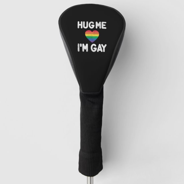 Funda Para Palo De Golf abrazarme soy gay (Anverso)