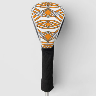 Funda Para Palo De Golf Abstract pattern - orange.