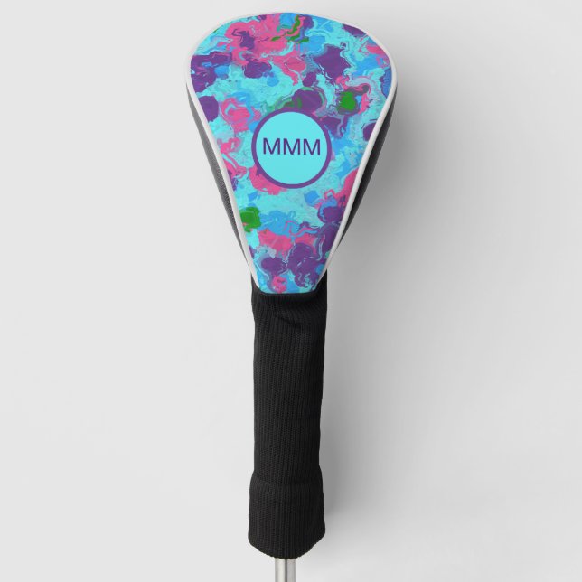 Funda Para Palo De Golf Abstract Splatt (Anverso)