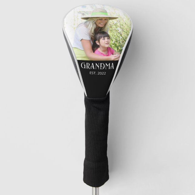 Funda Para Palo De Golf Abuela Estableció Foto (Anverso)
