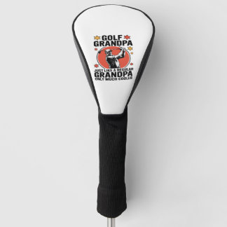 Funda Para Palo De Golf Abuelo de golf igual que un abuelo normal