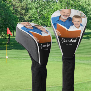 Funda Para Palo De Golf Abuelo Estableció Foto De Escritura Moderna