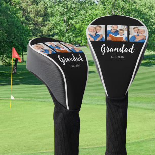 Funda Para Palo De Golf Abuelo Estableció la Fuente de Escritura Moderna 3