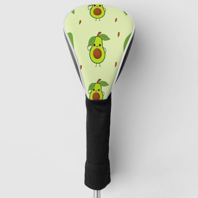 Funda Para Palo De Golf Acaguado de Cute kawaii (Anverso)