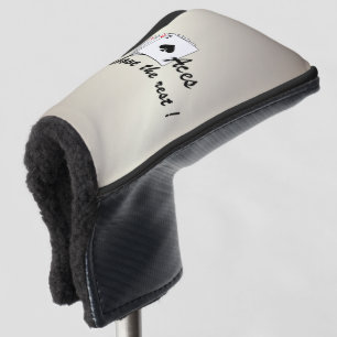 Funda Para Palo De Golf Aces por encima del resto del oro de la antigua