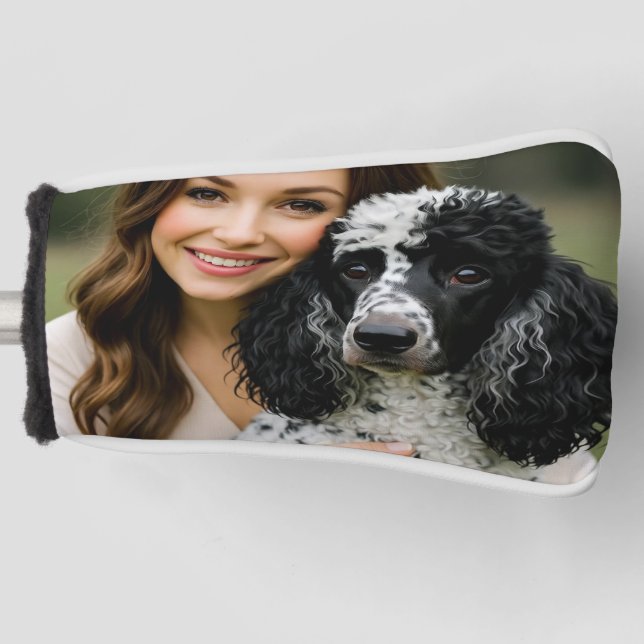 Funda Para Palo De Golf Add Poddle Photo Personalize Customize (Anverso)