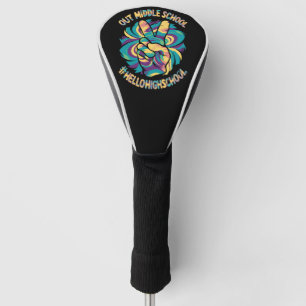 Funda Para Palo De Golf Adiós a la escuela intermedia Hola escuela secunda
