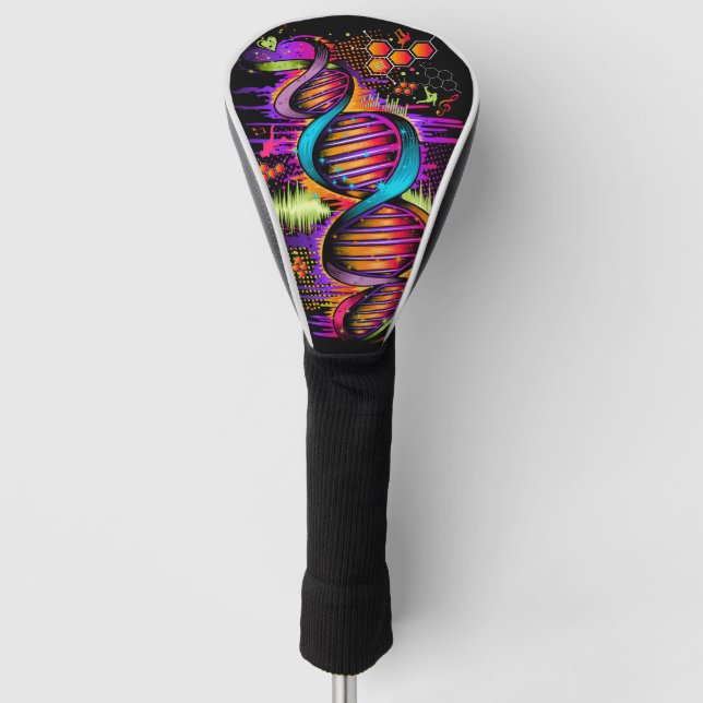 Funda Para Palo De Golf ADN de música (Anverso)