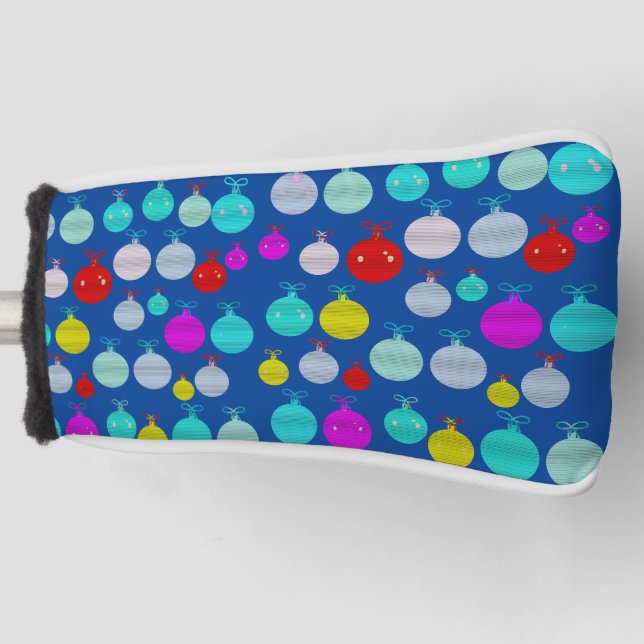 Funda Para Palo De Golf Adornos de Navidad (Anverso)