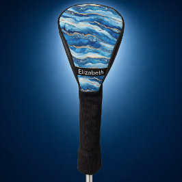 Funda Para Palo De Golf Ágata Enjoyada del Océano Personalizada