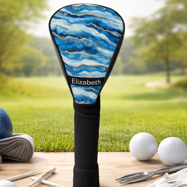 Funda Para Palo De Golf Ágata Enjoyada del Océano Personalizada (Subido por el creador)