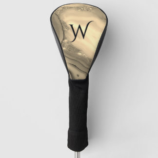 Funda Para Palo De Golf Agate inicial de Brown