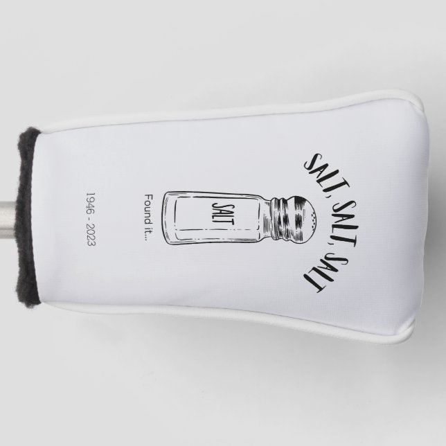 Funda Para Palo De Golf Agitador perdido de sal - lo acaricié (Anverso)