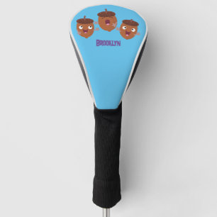 Funda Para Palo De Golf Agradables bellotas cantando personalizado para lo