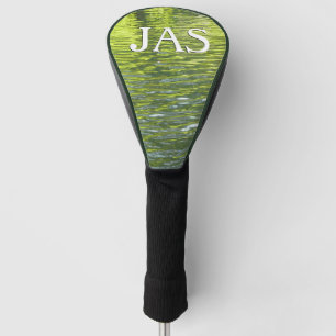 Funda Para Palo De Golf Aguas de roble creek amarillo y verde foto natural