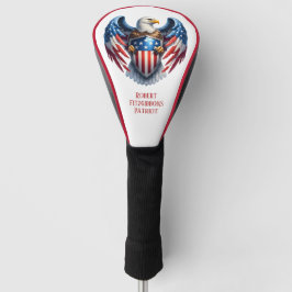 Funda Para Palo De Golf Águila Americana Patriótica