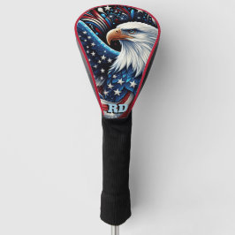 Funda Para Palo De Golf Águila Americana Patriótica